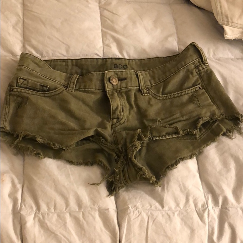 Urban Outfitters/ BDG Green shorts